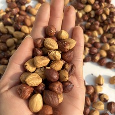 헤이즐넛 개암씨 껍질을 벗긴 것, 1개, 2kg