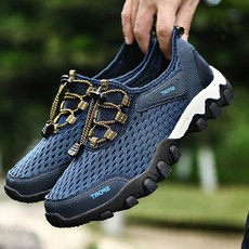 통기성 메쉬 속건 경량 미끄럼방지 워킹화 트레킹화 물놀이 계곡 낚시 여행