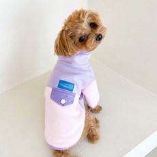 로로펫 강아지 고양이 포켓후리스, 핑크, 1개