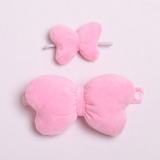 sp 아기복 가벼운 직조 정원 SKULLPANDA 2세대 10 cm겨울 무브먼트 의류 고무 manxu 옷 교체, 핑크 리본 한 쌍(아기 제외)