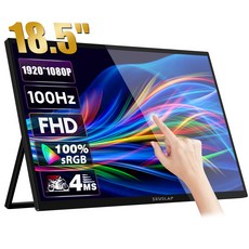 제우스랩 FHD 터치식 스탠드 포터블 모니터, 42.3cm, Z18T