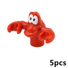 MOC 시티 동물 시리즈 정장 귀여운 갈매기 펭귄 오리 치킨 고양이 돼지 토끼 빌딩 블록 교육 완구 어린이, 27 CN00070-A14