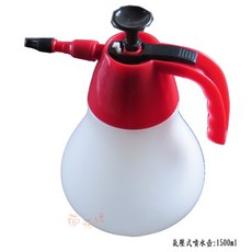 氣壓式噴水壺 1500ml 紅白色, 詳見包裝, 詳見包裝