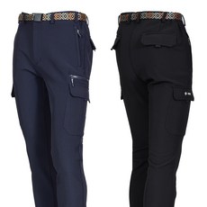 워킹맨 아울렛 1+1 겨울시즌 남성 기모안감 카고 건빵 벨트바지 바지 일상복 작업복 캠핑바지 편한 바지 아웃도어 팬츠 BW128