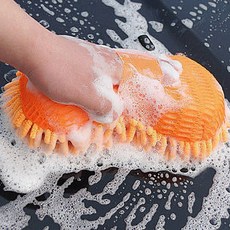 세차솔 미트 거품 세차 장갑 극세사 차량 도매 세척, 상세페이지 참조, 1개