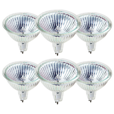 오스람 MR16 할로겐 전구 50W, 전구색, 6개