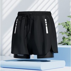 HM男款大尺碼防曬泳裝泳褲