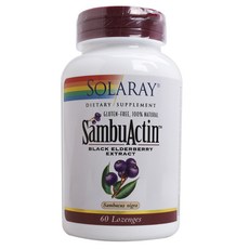 SOLARAY 黑接骨木莓萃取錠, 1個, 60 件