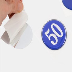 우빅 1P 48mm 번호판 블루 1-50 차량용숫자스티커 숫자스티커소형 숫자스티커대형, 12