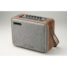 JPOWER 震天雷 6.5吋 實木重砲版 肩攜式KTV藍牙音響 (含無線雙麥), 木紋, JP-AV-MK65WD+