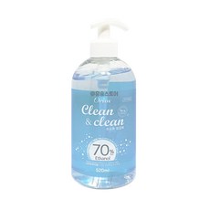 오릭스 클린앤클린 손소독제 520ml, 3개