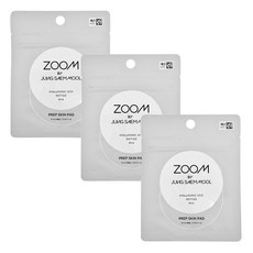 1+1+1 줌바이정샘물 프렙 스킨패드 9ml 피부정돈 토너패드+사은품(랜덤), 1세트, 1매입