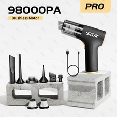 SZUK 98000PA 차량용 진공 청소기 강력한 흡입 기계 강력한 소형 흡입 무선 휴대용 가전 제품, 5)Pro 2hapa