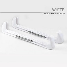 가드독 라인 스케이트 날커버 날집 피겨 스케이트날 스피드스케이트 쇼트트랙 아이스 스피드 스케이트화, 하드(단단한) - 화이트