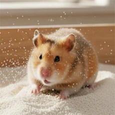 햄스터 목욕모래 500g 혜명상사, 사과