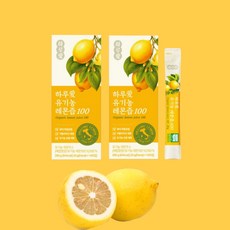 상큼한 유기농 레몬즙 비타민C 약1개월 이탈리아산 레몬과즙 100 유기산 하루, 28개
