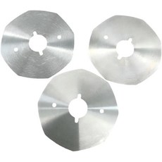 Acclooks 3대 고속 강철 칼날 65mm 커터 YJ-65 지름, 70mm/2.76inch
