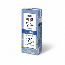 [매일유업] 매일두유 고단백 190ml 48팩, 48개