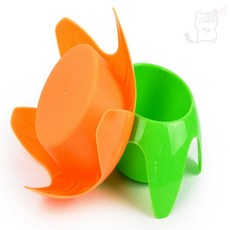 무지스토어 모래사장 컵홀더 다용도홀더, 오렌지