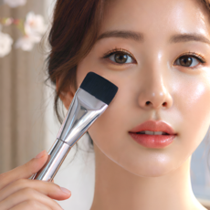 무결점 밀착 파운데이션 브러쉬, 1개, 혼합색