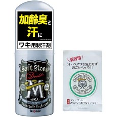 일본 데오나츄레 20g x 2개 중년 남성용 스틱 겨드랑이·귀 뒤·목 뒤, 1개+샘플, 1