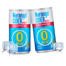 나랑드 사이다 제로 x/제로사이다, 180ml, 1개