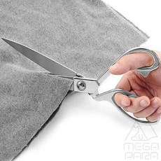마리사라 실버 스텐 원단 재단가위 24cm 가정용가위