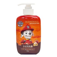 PAW PATROL 汪汪隊立大功 兒童沐浴泡泡露 蘋果香氛, 500g, 1瓶