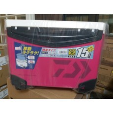 DAIWA 酷涼線系列 15L 冰桶 附拉竿和滑輪, 1個, 桃紅