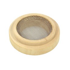 艾灸木墊艾絨木託肚臍隔薑灸灸墊託艾塔底座艾絨灸器具艾灸器具, 木質艾絨託【一個】, 1個