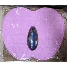 바운스번 홈트 발지압 가정용 스텝퍼 지압 혈당 밸런스, 1, G. 고양이 발 모양 공기 주입식 지압 매트 보라색