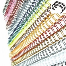 와이어링 2:1 32mm 블랙 40P 제본스프링 제본용링