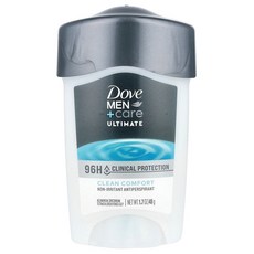 도브 남성용+케어 클리니컬 프로텍션 땀 억제 데오드란트 클린 컴포트 48g(1.7oz), DVE06675, 1개, 48g