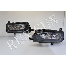 RUN SUN 車燈 全新 15 16 17 18 T6 TRANSPORTER 原廠型黑框霧燈, 駕駛邊, 1個