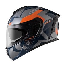【PUPU SHOP】ASTONE RT6 彩繪 ZB02 可掀式 安全帽 可樂帽 汽水帽, 藍/灰,S, 1個