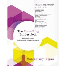 (영문도서) The Everything Binder Book: Financial Estate and Personal Affairs Organizer Paperback, Advanced Publishing LLC, English, 9781631320637