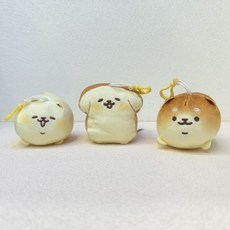 이스트켄 빵멍이 키링 골든토스트 모찌 미니키링, 1개, 사모메론