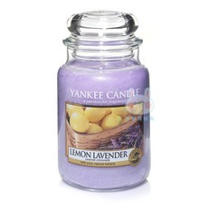 Yankee Candle 檸檬薰衣草香氛蠟燭, 1件
