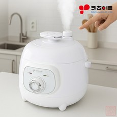 키친아트 미니 멀티쿠킹 압력밥솥 2L 1~2인용, KSJ-RC350, 화이트