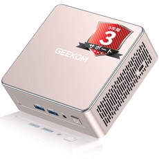 A5 pc AMD Ryzen 5 7430U [128GB RAM+10TB SSD [3년 보증·코스파]GEEKOM 미니 탑재 SSD(확장, 128GB