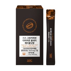 팁스헬시 리즈 커피 그린 빈 헤이즐넛 커피 다이어트 제로슈가, 1개