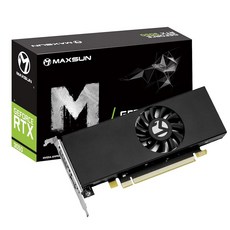 Maxsun GeForce RTX 3050 6GB 그래픽 카드 DR6 비디오 G 게임용 PC 미니 스몰 폼 팩터 SSF 슬림 로우 프로파일 디자인 PCI Express 4 0 HD, RTX 3050 ni