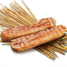 짚불삼겹살 볏짚 초벌구이 삼겹살, 2개, 1kg
