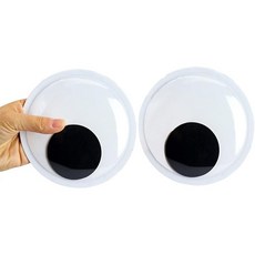 웨버몰 장식용 인형눈알 대형 장식 데코 실내 인테리어 소품, 2개, 18cm