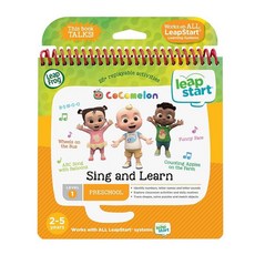 립프로그 미국매장정품+ LeapFrog LeapStart 유치원 액티비티 북 Alphabet Adventures and Music 1728758, .0003.코코멜론 노래 및 학습.