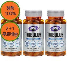 2+1 나우푸드 트리뷸러스 500mg 100베지 캡슐, 100정