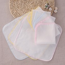 100% 순면 가제손수건 무형광 무표백 무자극 아기거즈