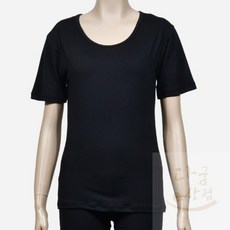 부드러운 기모 3부 반팔내복 여성반팔내의 따뜻한내복 내의상의