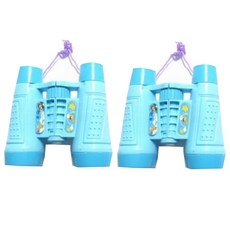 나성 망원경 쌍안경 휴대용 천체 14세이상사용, 블루2개입