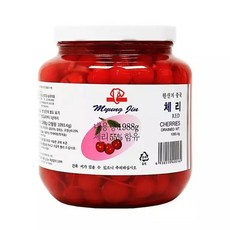 명진 레드체리 1988g /꼭지있음, 1개